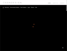 Tablet Screenshot of isondesign.com